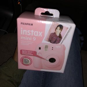 Pink Polaroid InstaX mini 9